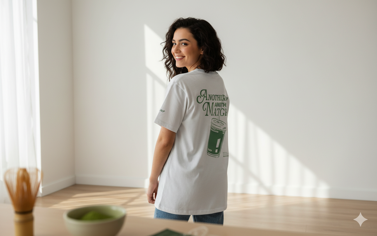 T-Shirt "Another Day Another Matcha"