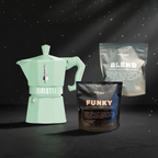 Bialetti + 2 Bags 250g of Specialty Coffee