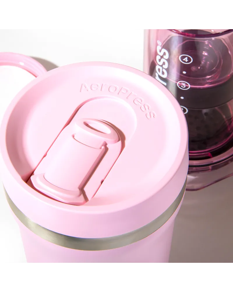 AeroPress Go Plus Travel Pink